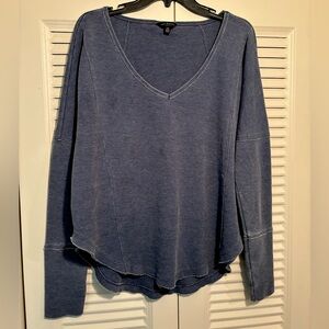 Lucky Brand V-Neck Long Sleeve Top
